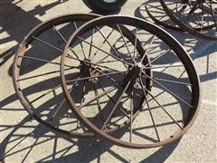 Antique Spoked Wheels 
