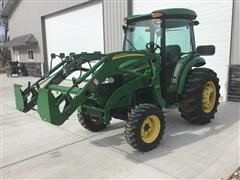 2010 John Deere 4320 MFWD Utility Tractor 