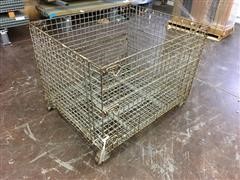 Steel Cage Storage Containers 