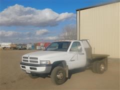 1997 Dodge Ram 3500 Flatbed Pickup 