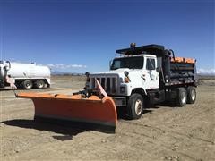 2000 International 2554 T/A Dump Truck W/Plow & Spreader 