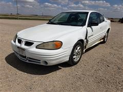 2001 Pontiac Grand AM 2 Door Car 