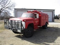 1979 Ford F600 4x4 Fire Truck Bigiron Auctions