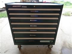 Master Force 7 Drawer Portable Tool Cabinet 