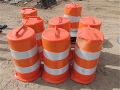 Traffic Control Barrels 