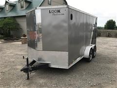 2013 Look Vision T/A Enclosed Trailer 