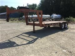 Homemade T/A Gooseneck Flatbed Trailer 