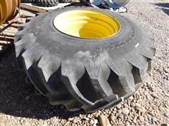 Goodyear/John Deere Dyna Torque II Combine Tire & Rim 