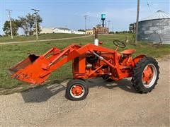 1951 Case VAC 2WD Tractor W/Loader 