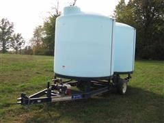 AgSpray P-316-DCBT Double Tank Trailer 