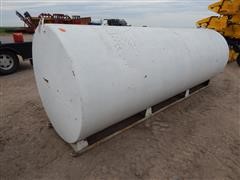 Horizontal Diesel Fuel Tank On Skids 