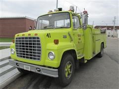 1977 Ford F700 Fire Tanker Truck 