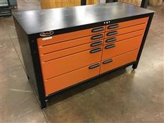 Swivel Work Bench Storage Combo 