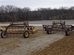 New Holland Twin Rake Setup 