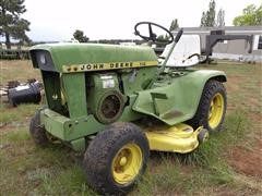 1968 John Deere 112 Lawn & Garden Tractor 
