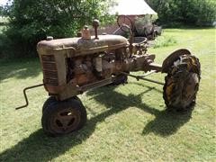 1946 International B 2WD Tractor 