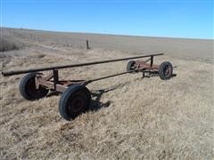 Shop Built Wheel Combine Header Trailer 