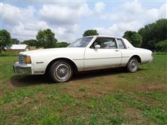 1982 Chevrolet Caprice Classic 2 Door Coupe 