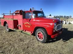1961 International Harvester B-176 Fire Truck 