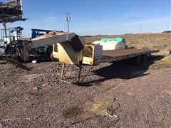 1973 Trail-EZE T/A Flatbed Trailer 