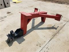 Rear Receiver Hitch For Farm Implement 