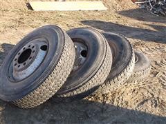 Michelin/Ohtsu 14 Ply Truck Tires & Rims 