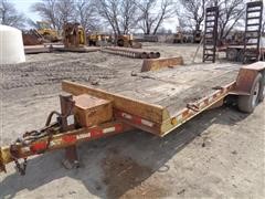 2001 Specialty Constructed Flatbed Trailer 