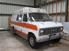 1986 Ford Econoline 350 XL Ambulance 