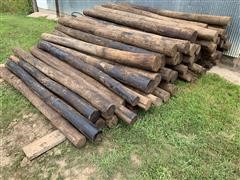 Creosote Wooden Posts 