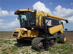 2001 CAT/Claas Lexion 475R Tracked RWA Combine 