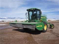 2005 John Deere 4995 Self-Propelled Windrower W/16' 994 Disc Head 