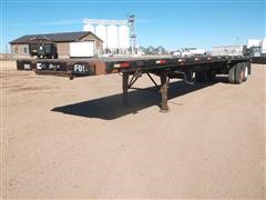 1974 Aztec 48' T/A Flatbed Trailer 