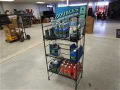 Opti Engine Oil And Display Stand 