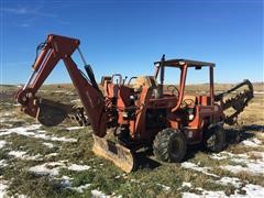1988 Ditch Witch 4010 DD Trencher Backhoe 