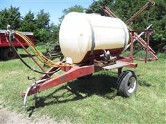 2 Wheel Pull Type Sprayer W/500 Gallon Tank 