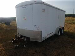 1999 The Nation T/A Enclosed Trailer 