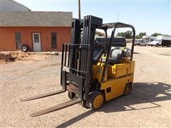 1987 Caterpillar T50B Triple Mast Forklift 