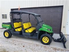 2012 John Deere Gator XUV550 4WD UTV W/5.5' Power Plow Blade 