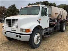 1995 International Flatbed Truck W/Tank 