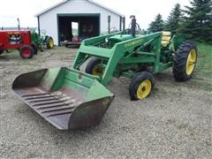 1963 John Deere 1010 2WD Tractor w/ Front End Loader 