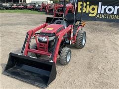 2014 Mahindra Max24H 4WD Compact Utility Tractor W/Loader 