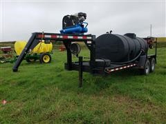 Wylie Mfg, CO T/A 1,250 Gallon Black Nurse Tank 
