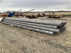 10” Aluminum Gated Pipe 