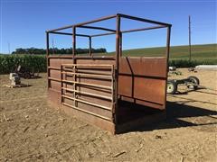 Livestock Chute Scale Holding Pen 