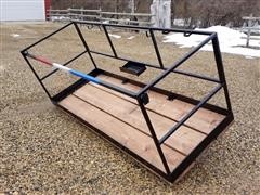 2018 Shop Built Skid Steer Man Basket 