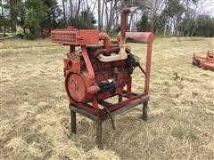 Perkins Diesel Engine On Stand 