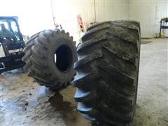 2- Used Combine Tires 