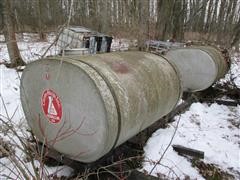 Chem-Farm Stainless Steel Saddle Tanks 