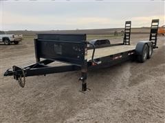 2018 Ullhaul 222LP T/A Flatbed Trailer 