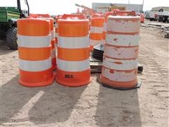 Traffic Control Barrels 